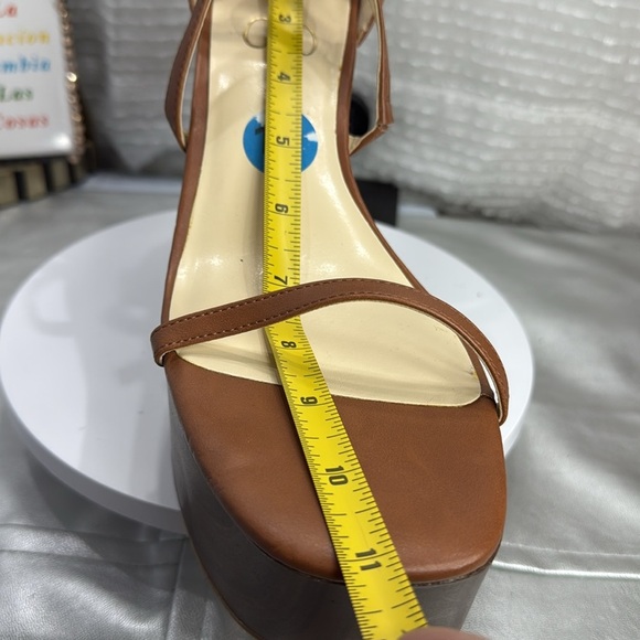 (P3)JESSICA SIMPSON‎ JP SAVERIA Platform Sandals. size 10/41.5 - Picture 11 of 12